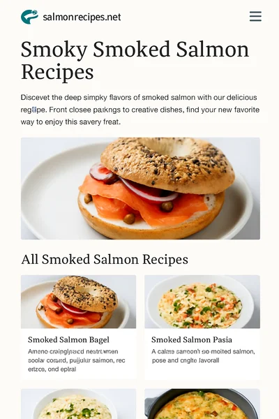 Irresistible Smoked Salmon Recipes