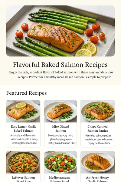 Maple Glazed Salmon